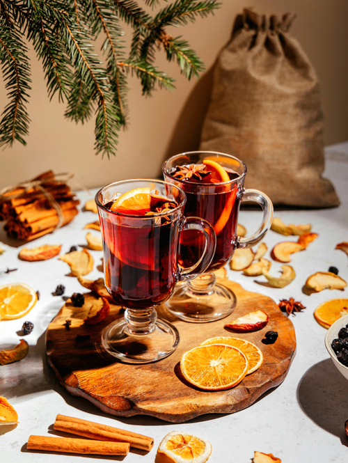 Фруктово-пряная смесь для глинтвейна с мускатным орехом и органической корицей, 60 г