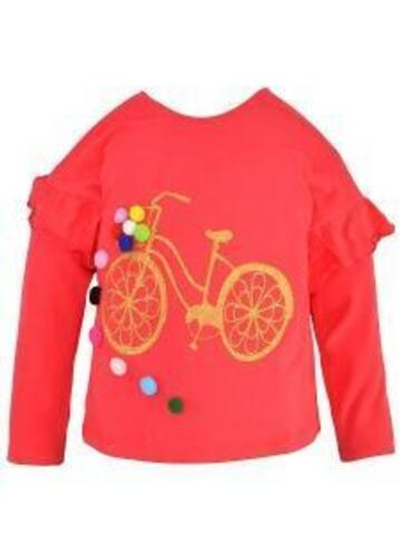 Кофта для девочки 98 р-р коралловый (Bonito)