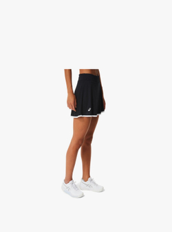 ASICS, COURT SKORT, PERFORMANCE BLACK, WOMEN, M