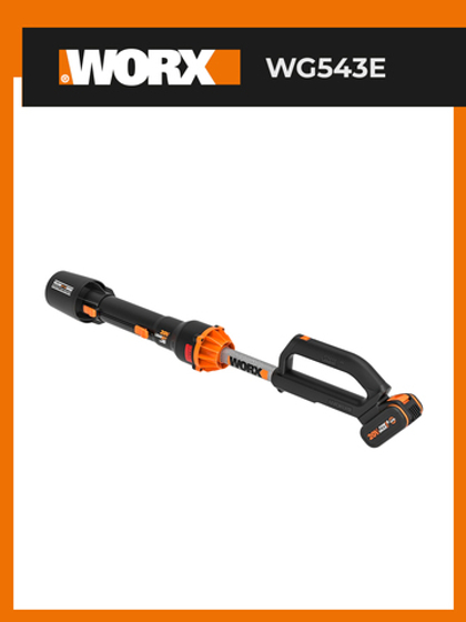 Аккумуляторная воздуходувка бесщеточная WORX WG543E