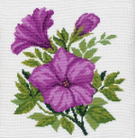 Производитель: Матренин Посад (Производство: Россия)¶Тема: Цветы¶Техника: Счетный крест (Counted Cro