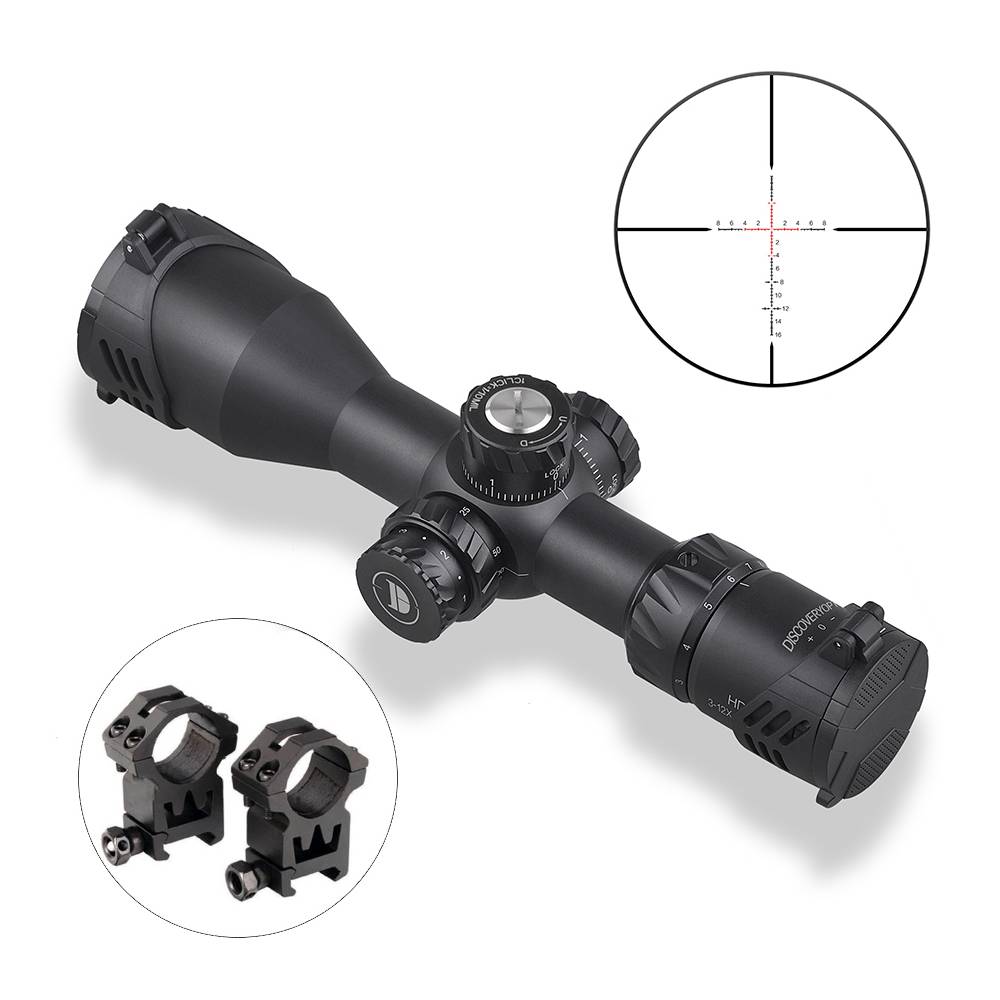 Оптический прицел Discovery HD-GEN2 3-12X44 SFIR FFP FW30 (Weaver), арт: HDG3-12X44SFSFIR FFP FW30