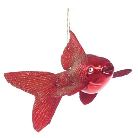 GAEM Украшение новогоднее "Золотая рыбка", L13 W8 H8 см