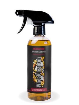 Shine Systems Black Line WheelCleanton - деликатный очиститель дисков с индикатором, 400 мл