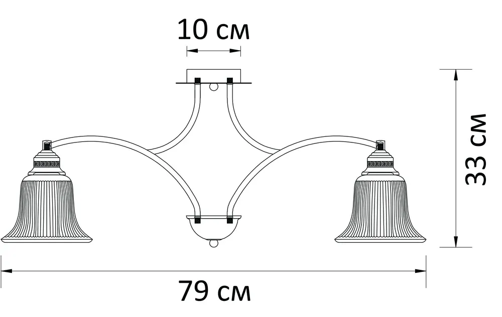 Потолочная люстра Arte Lamp EMMA