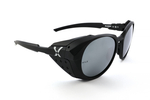 Спортивные очки HILX Oracle / Matt Black / Black Mirror Lens + Brown Mirror Polarized