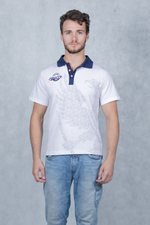 Рубашка-поло мужская Cottonfeels, белый 629493