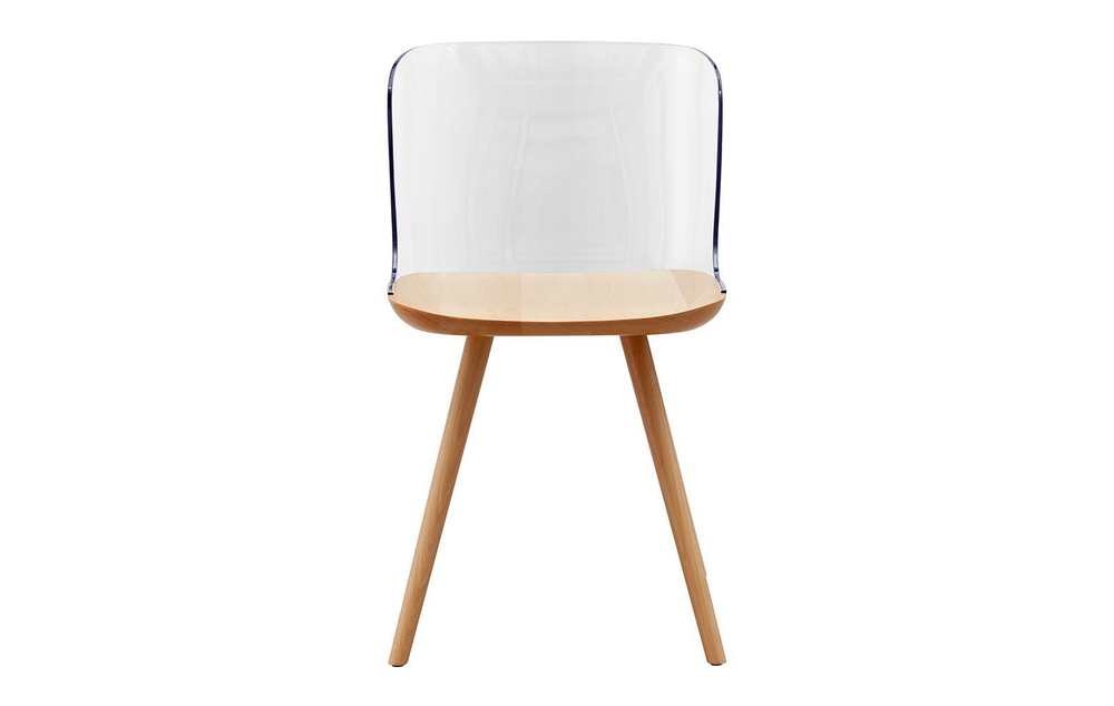 Стул PC-S097A прозрачный/бук