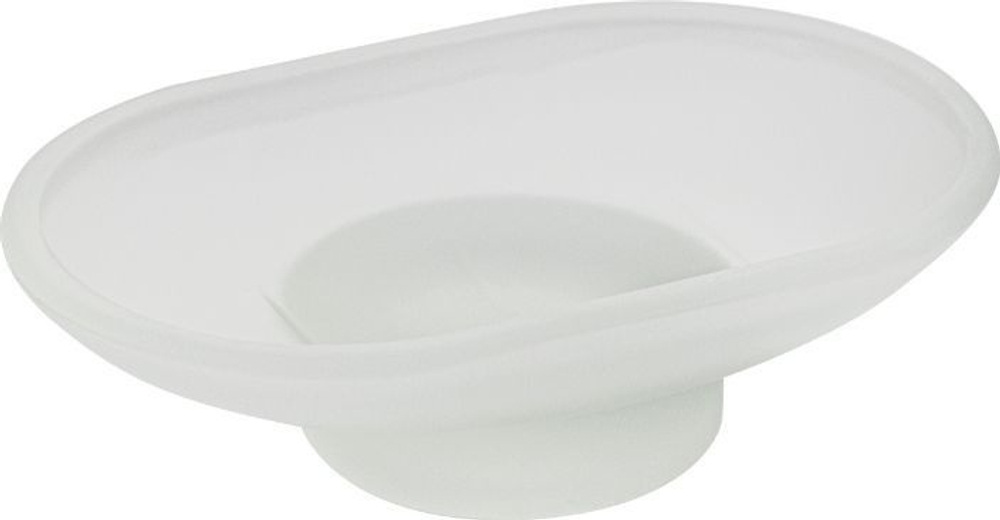 Мыльница стеклянная без крепежа GFmark 010704-м