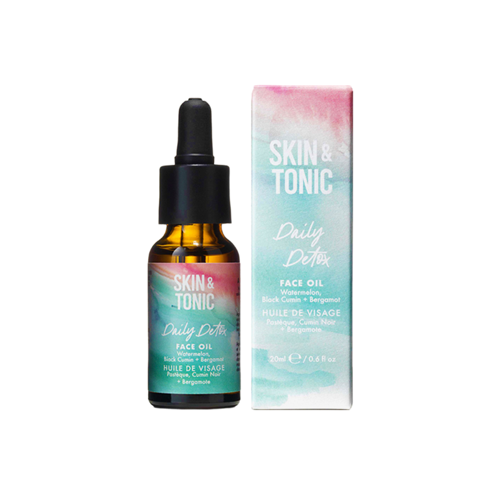 Масло для лица Daily detox face oil 20мл (Skin and Tonic)