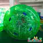 Аттракцион Водный роллер (Гидророллер) "Зелёный" ПВХ 2,4*2,2*2,2