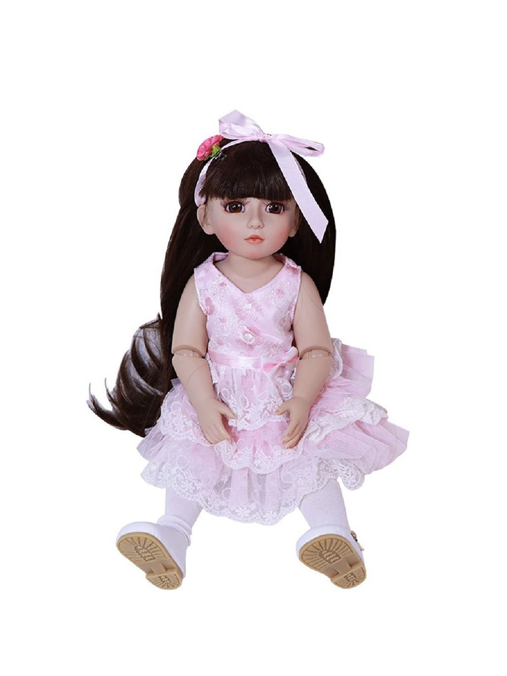 Кукла виниловая шарнирная 46см в пакете (FA-010FV)