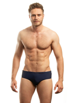 Мужские плавки с широким бочком (Размер: L) (Цвет: синий)