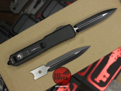 Клинок для Microtech Ultratech Ultratech Death Card D/E "Memento Mori" A+++ - черный