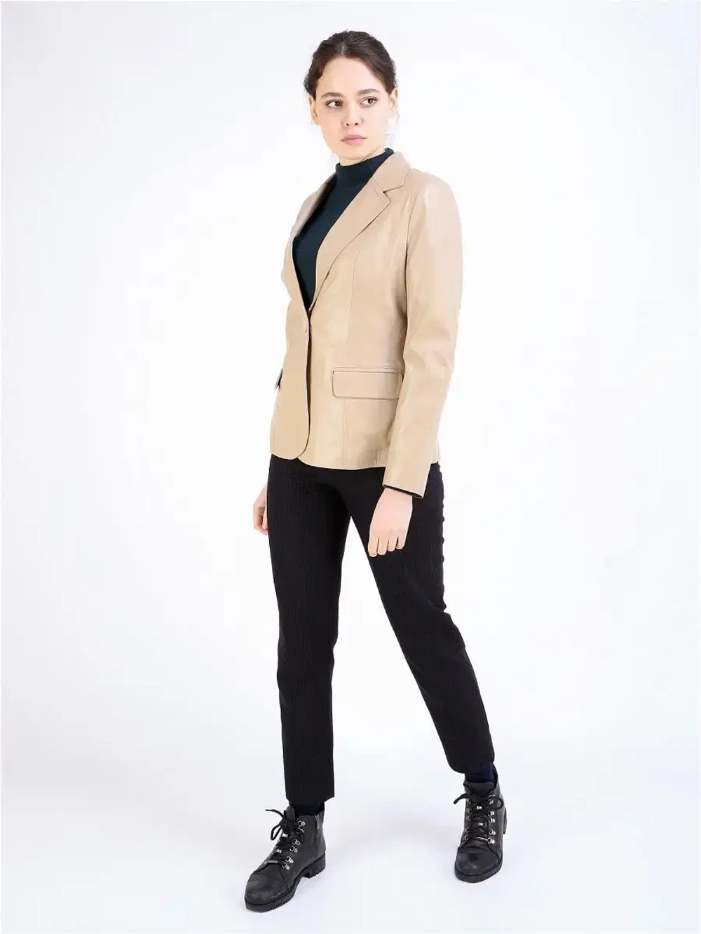 Куртка женская кожаная, блейзер женский