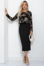 Костюм Дэрил (черный) К11200 LT Collection