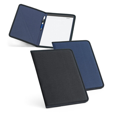 CUSSLER. Папка формата А4 из 600D с блокнотом в линейку