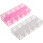 Таблетница - органайзер 10 ячеек «VOSTOKDOM», микс два цвета, 8.5*4*2см