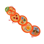 Развивающая дидактическая панель Гусеница маленькая