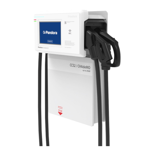 Pandora Standard 20 — настенная зарядная станция на 20 аккумуляторов