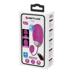 Лиловое интерактивное виброяйцо Kaila (Цвет: лиловый)