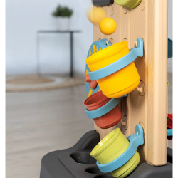 Развивающая доска-бизиборд Smoby Life 840301 двусторонняя 29 элементов для детей от 2 лет — фото 12