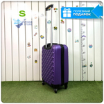 Маленький чемодан L'Case Phatthaya, фиолетовый, S