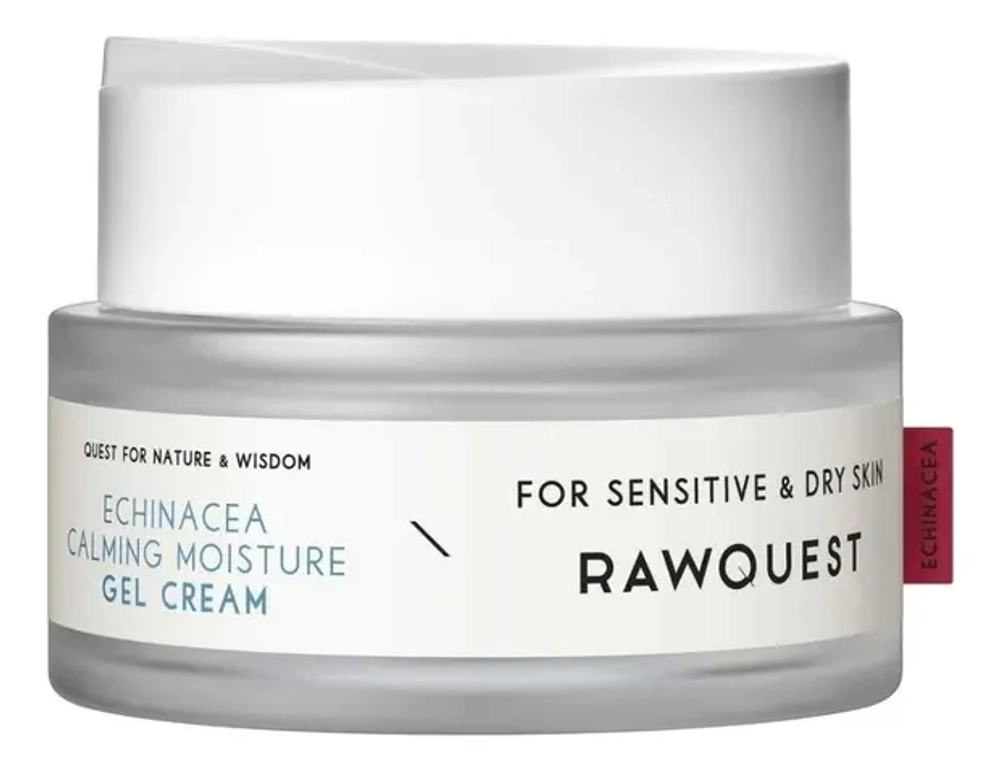 RAWQUEST Увлажняющий крем-гель с экстрактом эхинацеи - ECHINACEA CALMING MOISTURE CREAM,50 мл