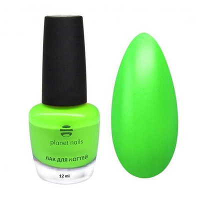Planet Nails Лак для ногтей Neon (210) 12мл