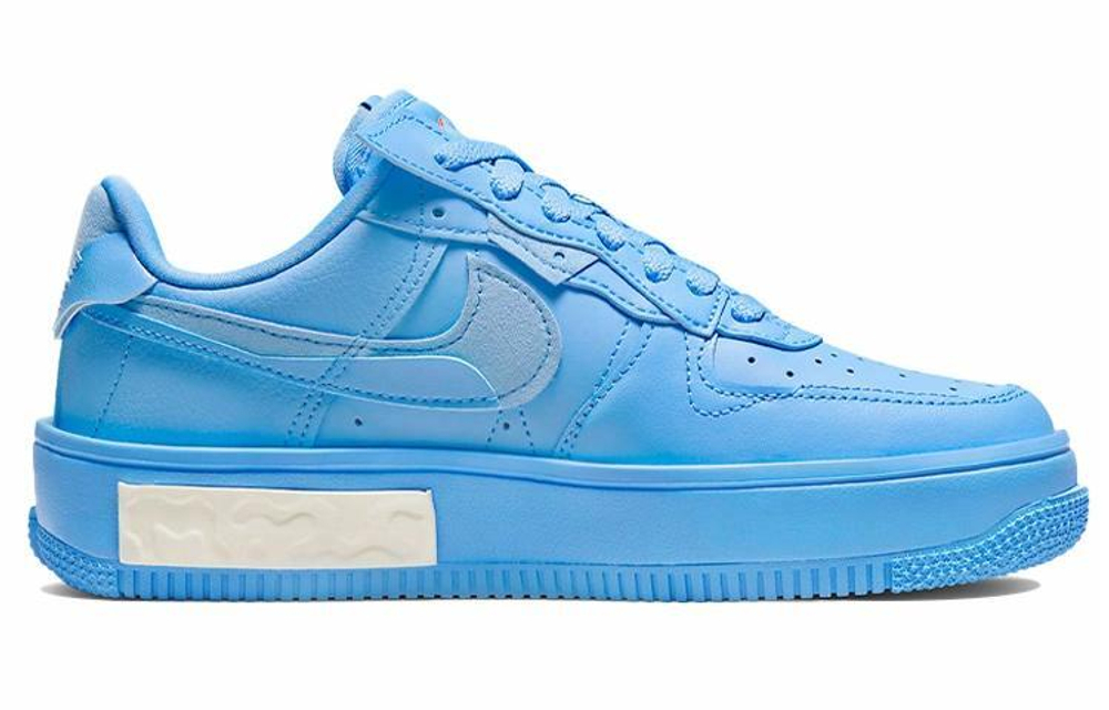 Кроссовки Nike Air Force 1 Low Fontanka "University Blue" (Женская размерная сетка)