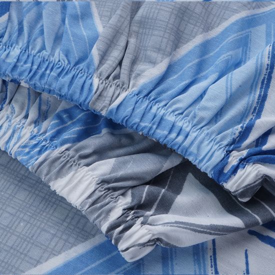 Простыня на резинке  Модена,  90x200х30 , ранфорс  DOMTEKC