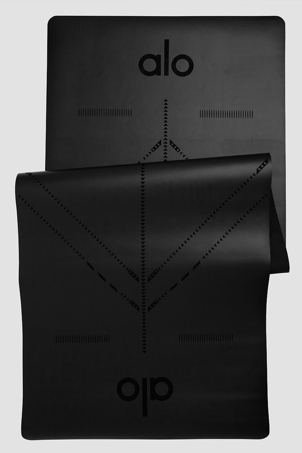 Alo Yoga Коврик для йоги Chakra Alignment Mat 8 мм, черный