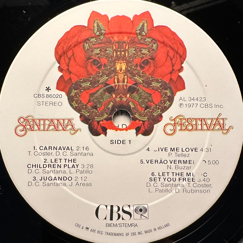 Santana- Festival (Голландия 1977г.)
