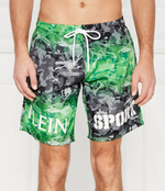 Шорты для плавания Plein Sport - зеленый(PS24MBL05)