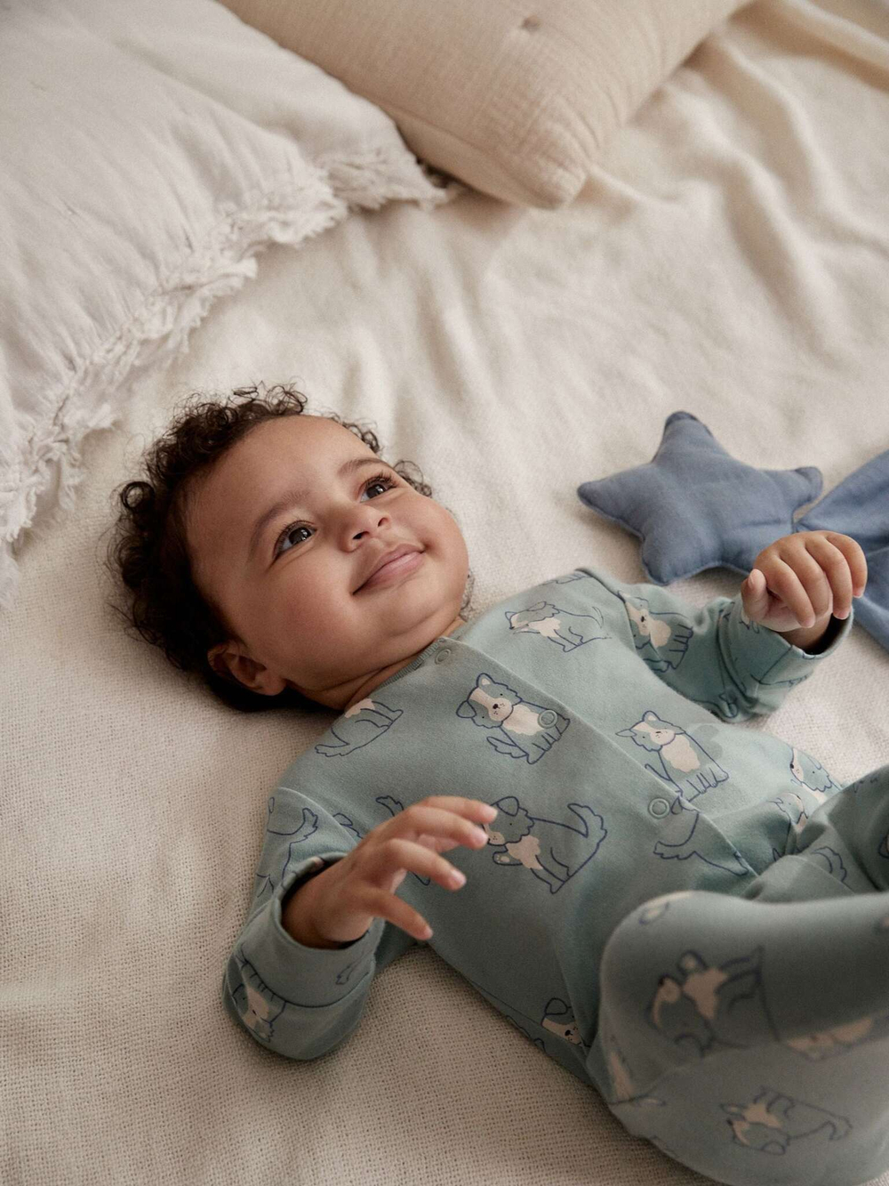 Комбинезон / Cлип для малышей Next K79-529, 3 шт., Серый, Молочный, Мятный