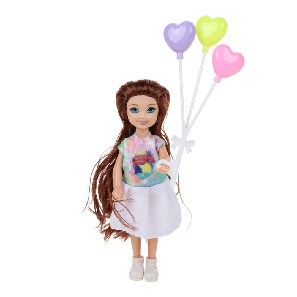 Кукла тип Модель с ребенком и аксессуарами, коробка YY2077