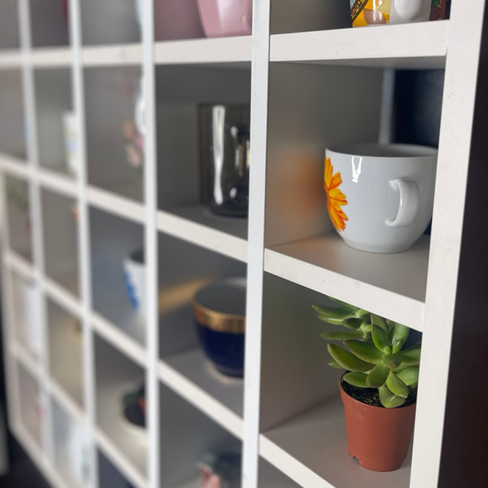 Полка для кружек 25 - W960 ST7 Белый классический