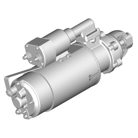 45 7375 1942 Стартер 2501.3708-40