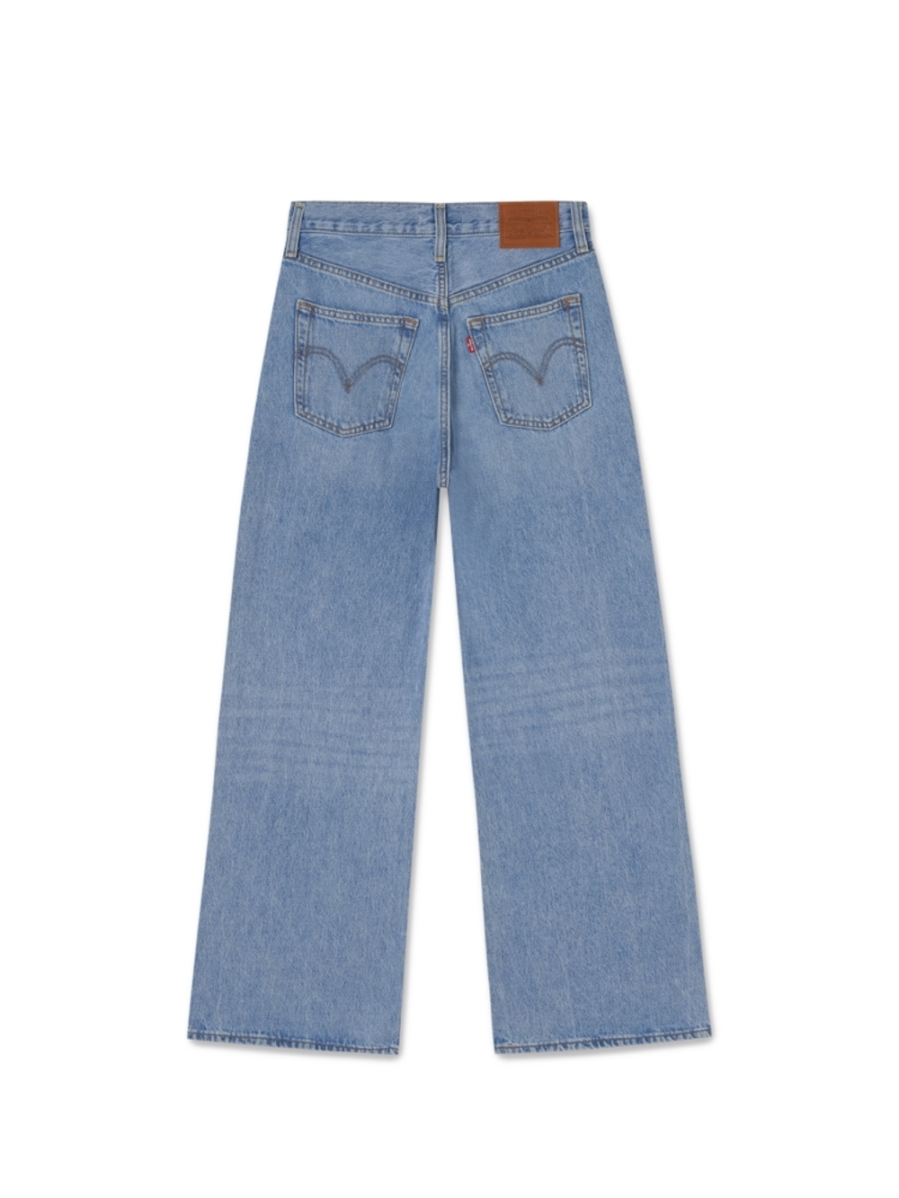 Женские прямые джинсы с завышенной талией Levi's Ribcage Wide Leg A6081-0002