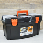 Ящик для инструментов Master 19" чёрный/оранжевый