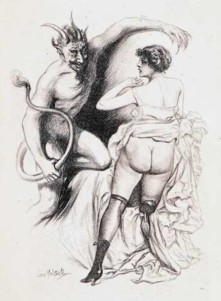 Louis Malteste (1862-1928) - эротическое искусство французского художника