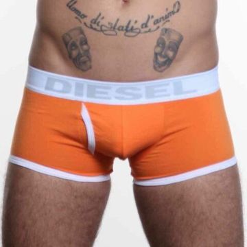 Мужские трусы боксеры оранжевые Diesel Orange Boxer