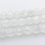 Бусины Арагонит, диаметр 10,3-10,5 мм, цена за 9 шт (1/4 нити)