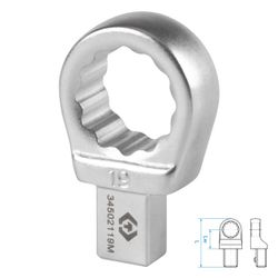 KING TONY (34502119M) Насадка накидная серии "FIT", 19 мм, 9х12 мм