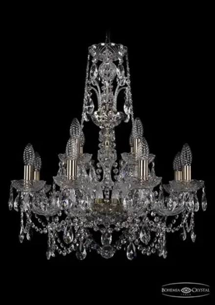 Подвесная люстра Bohemia Ivele 1411/8+4/195/XL-65/Pa