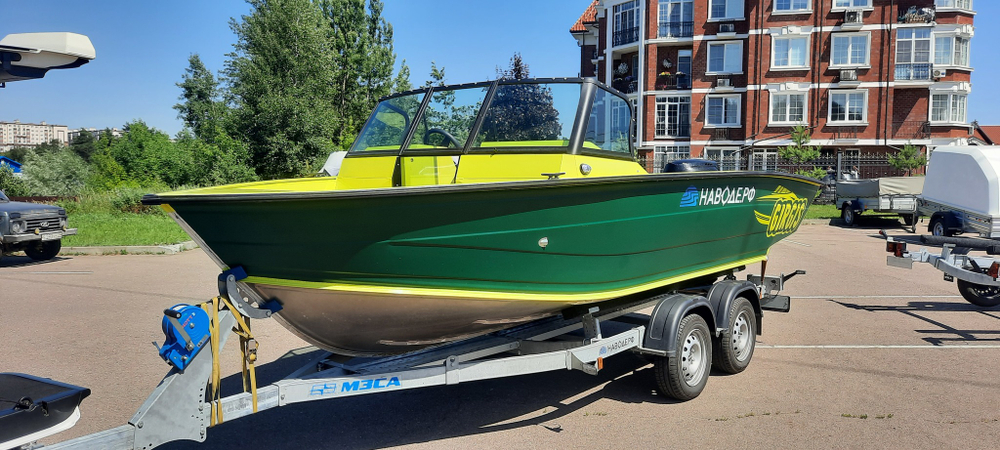 Готовый комплект Алюминиевая моторная лодка Гиргис 470