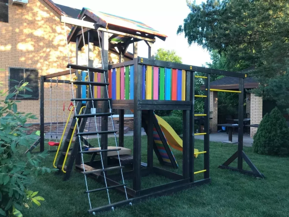 Детская площадка Савушка - 3 (BLACK)