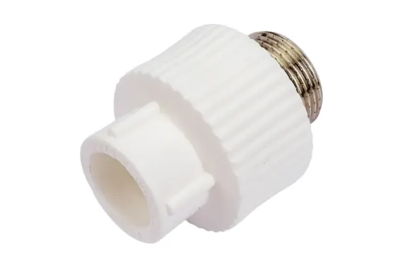 Муфта TEBO сварка НР 20*3/4&quot; белая 35162