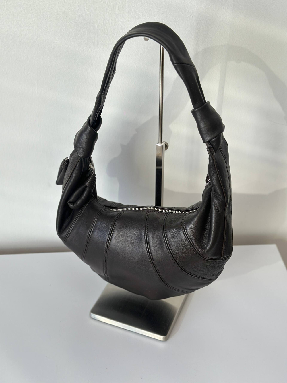 89-6853 BLACK Сумка жен. нат. кожа 37*22