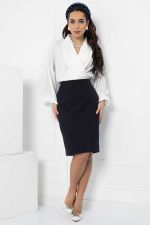 Юбка Смелый образ (темно-синяя) Ю12779-8М LT Collection